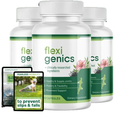 FlexiGenics Joint Support Supplement Bottle